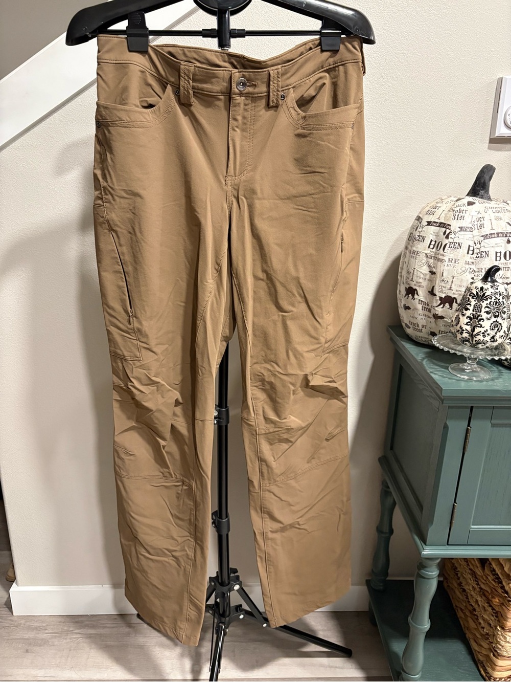 Duluth Trading Co. Tan Performance Chinos